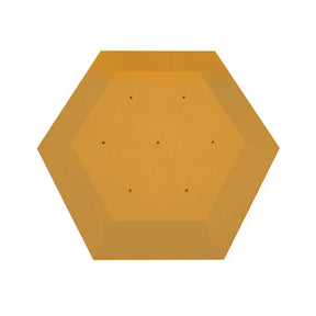 hex 3d orange