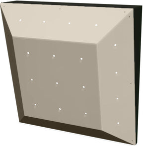 3D SQUARE ROCK WALL PANEL - WEDGE FRAME