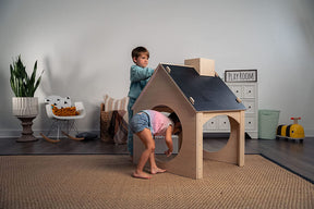 Evergreen- Children's Playhouse with Chalkboard Roof