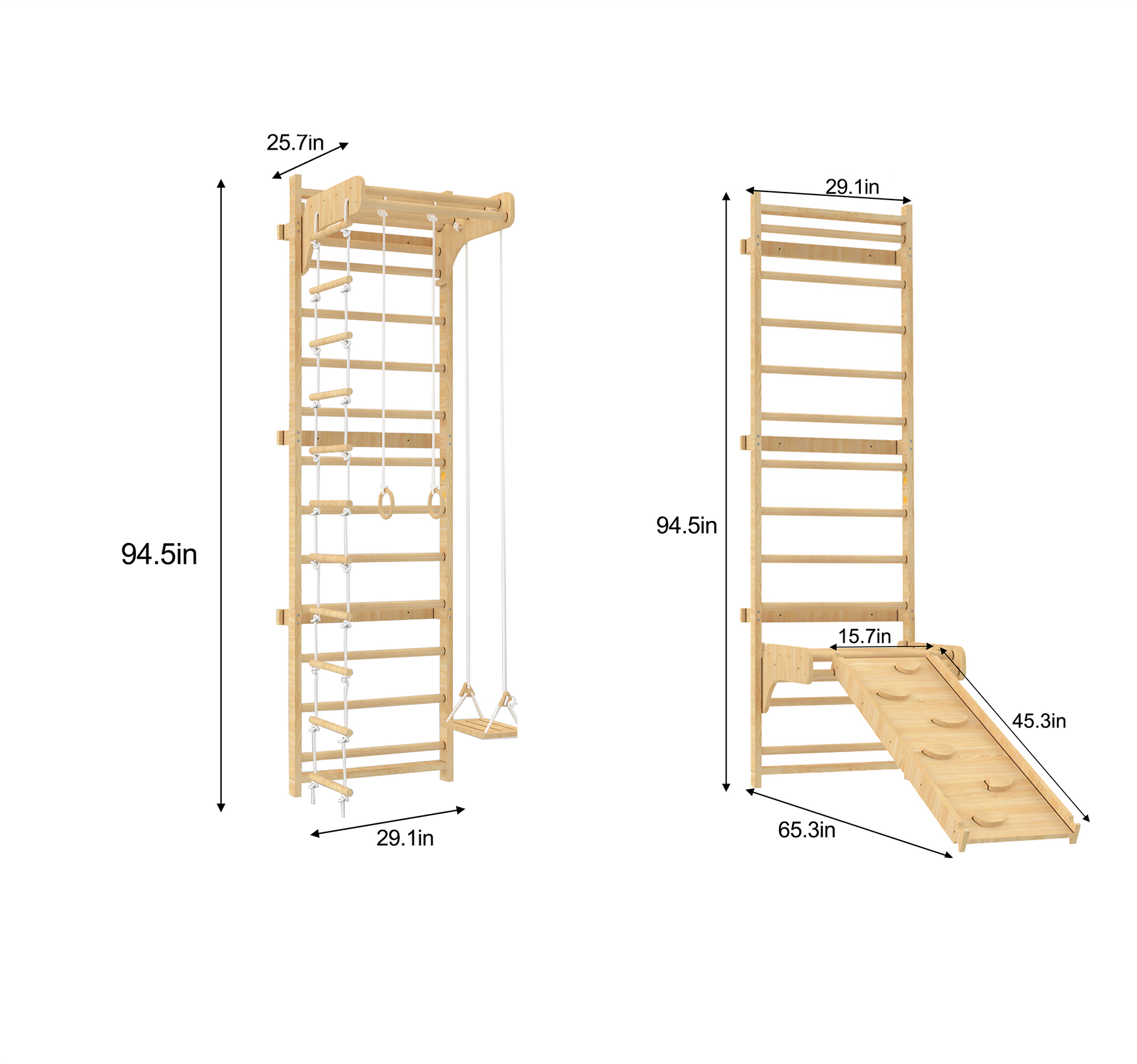 Betula Swedish Wall Ladder and Climber