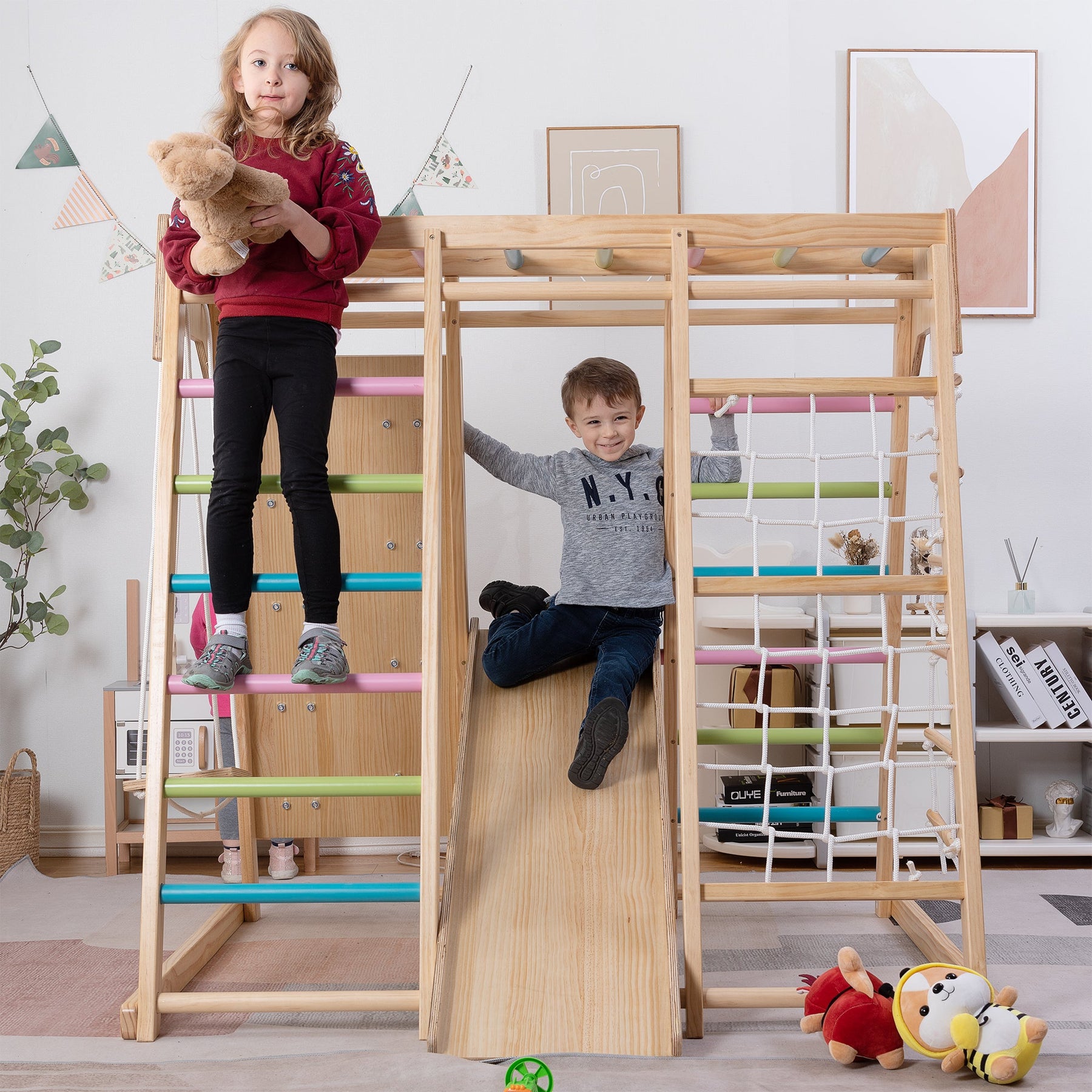 Magnolia - Real Wood 7-in-1 Playset