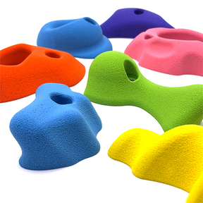 Chunky Monkey Rock Wall Holds - BOLT or SCREW ON | Assorted Colors in Each Order