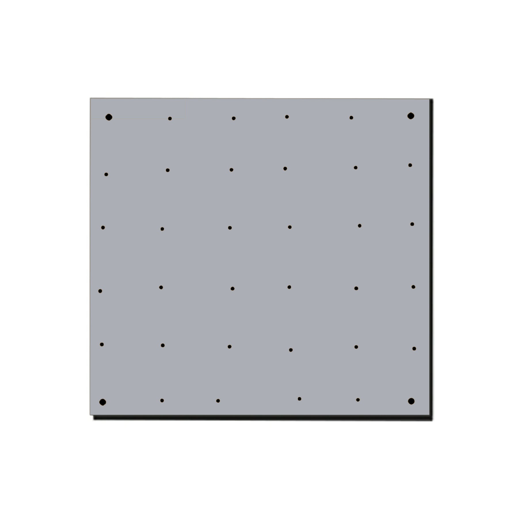 SQUARE ROCK WALL PANEL - FLAT FRAME