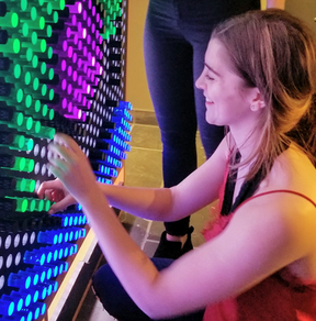 Lite-Brite Sensory Light Wall