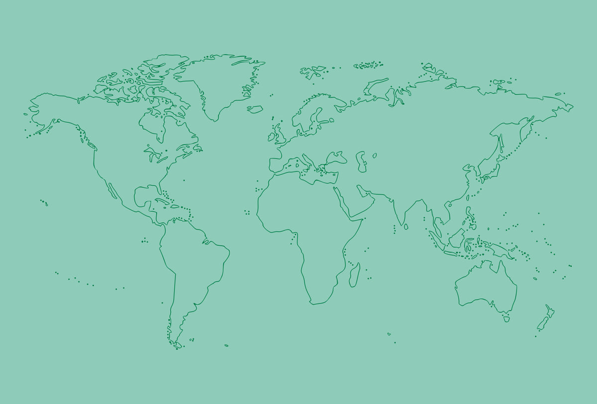World Outline - Green