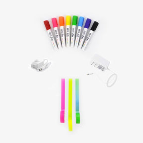 Neon Dry Erase Markers - Neon Marker Set