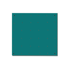 square panel maxi teal