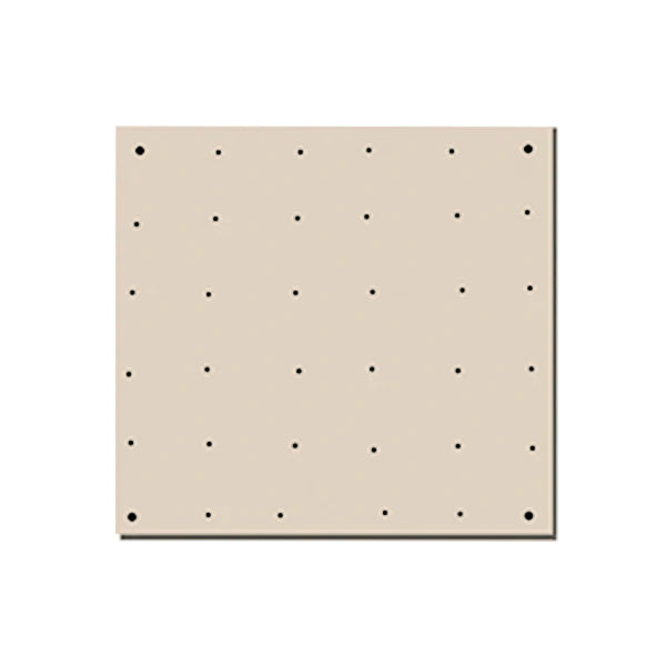 square panel natural linen