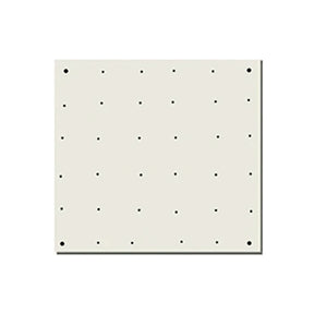 square panel pure white