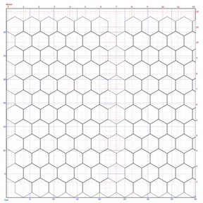 Hexagon Rock Wall Panel
